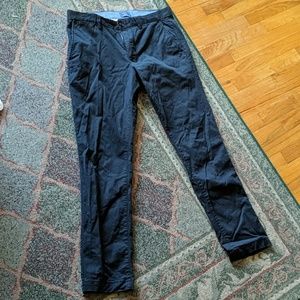 Men's Black Slim Fit Khakis